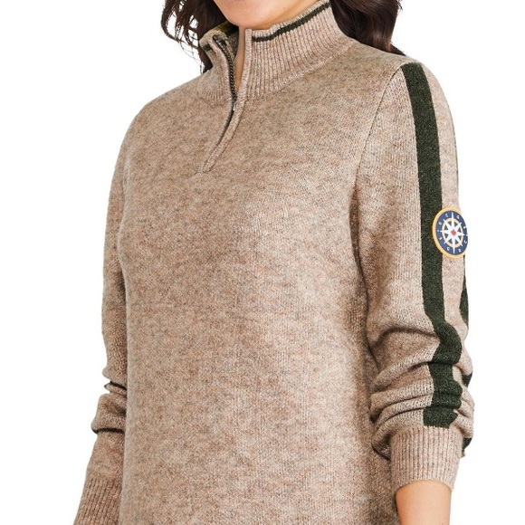 women’s quarter-zip sweater medium Canadiana warm - Picture 3 of 7